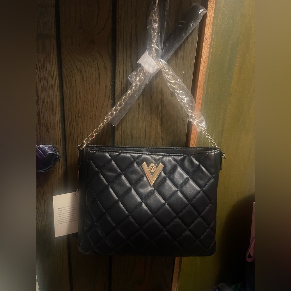 Valentino Orlandi black quilted